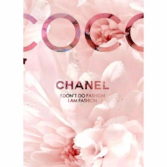 luxury home decor~ Coco Chanel # 5 perfume stilettos lipstick Wall Art CHOOSE 3 - Picture 2 of 13